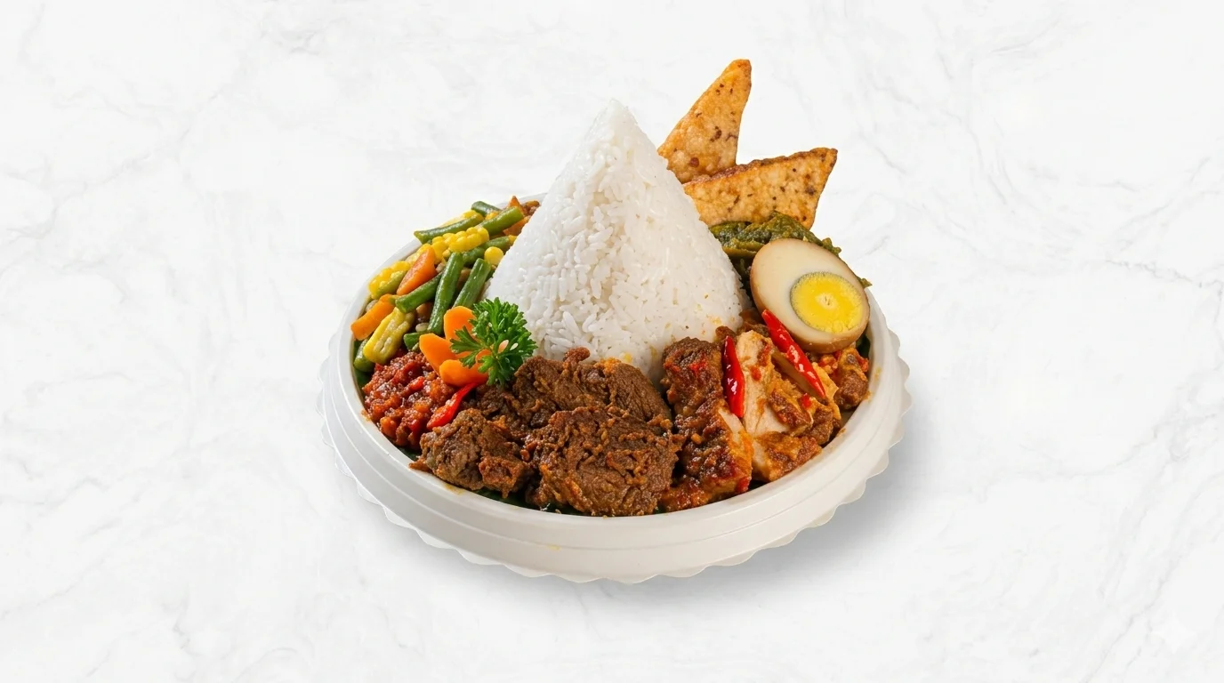 Tumpeng Padang Jam Gadang